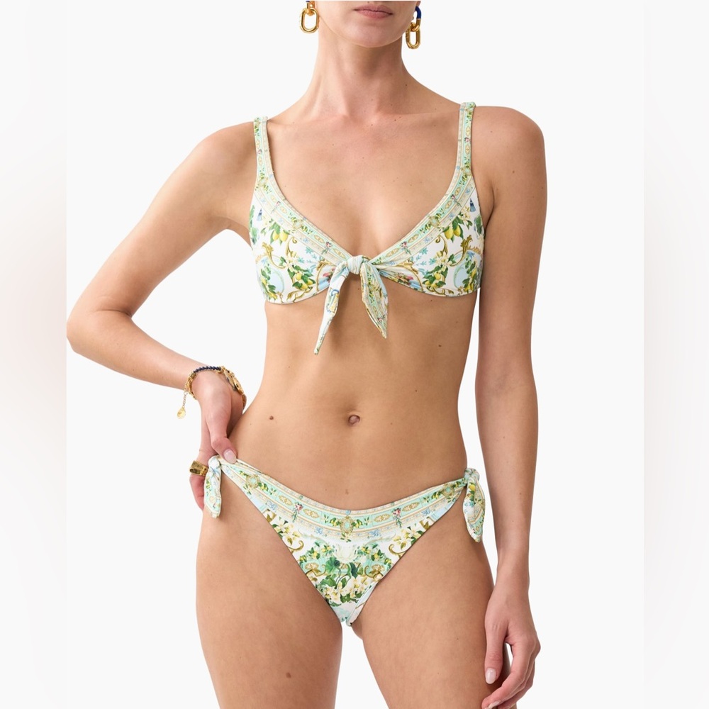 Camilla x White Lotus Reversible Tie Bikini